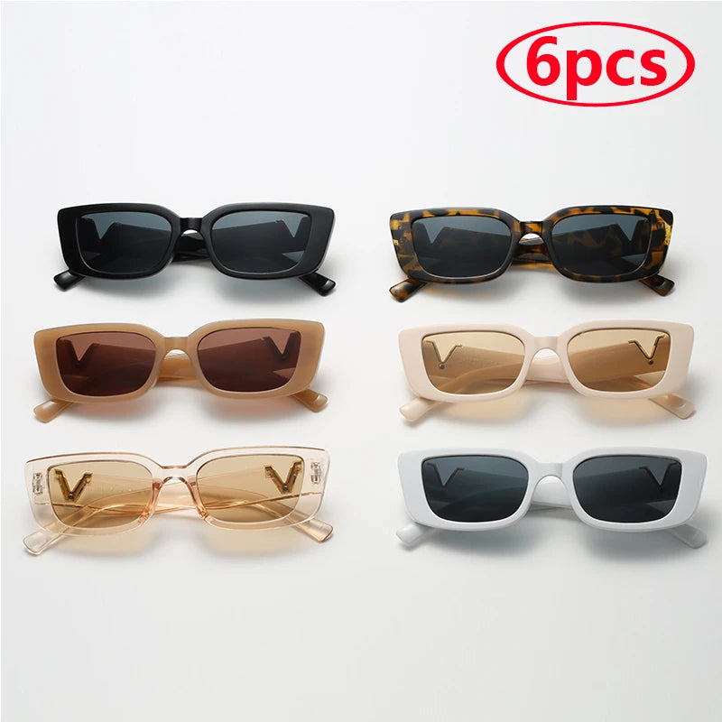 ZUPHAR™ Women's Rectangle UV400 Fashion Sunglasses
