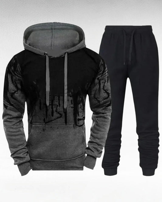 ZUPHAR™ Men’s Printed Casual Tracksuit Set