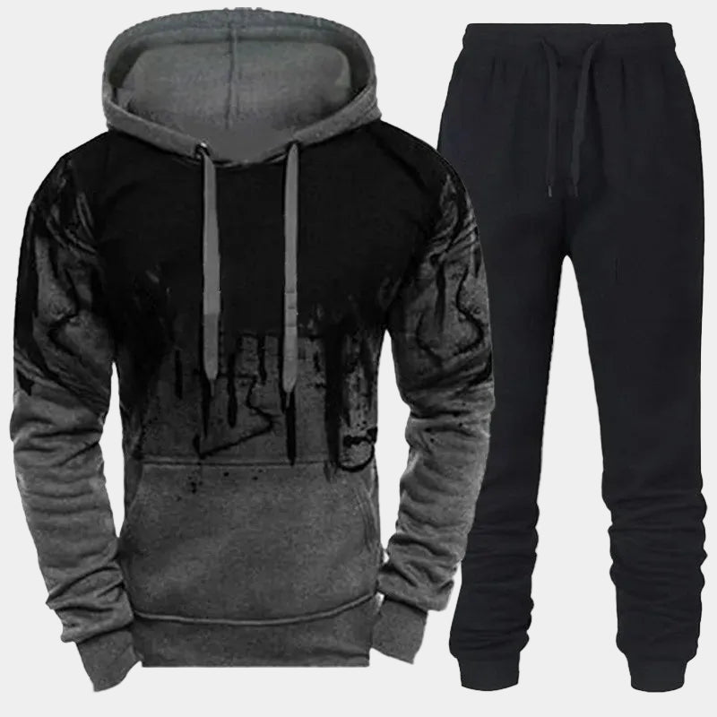 ZUPHAR™ Men’s Printed Casual Tracksuit Set