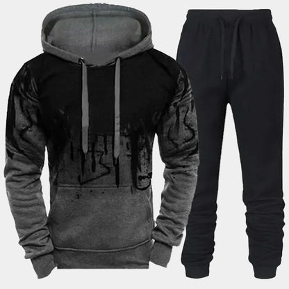 ZUPHAR™ Men’s Printed Casual Tracksuit Set