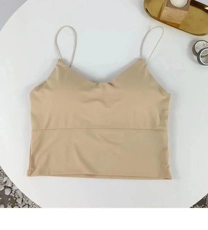 ZUPHAR™ Seamless Strappy Crop Tank Top