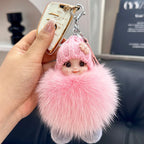 Fluffy Doll Keychain