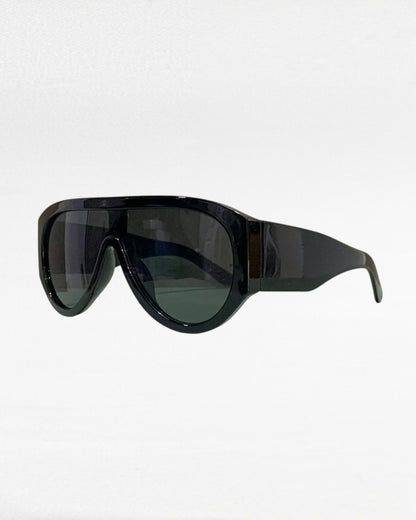 Oversized Shield Gradient Sunglasses – Unisex