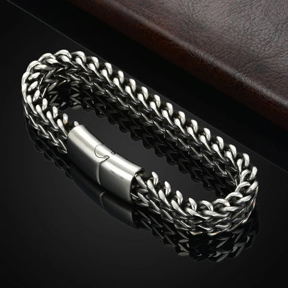 ZUPHAR™ Magnetic Stainless Steel Chain Bracelet