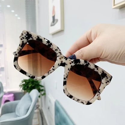 ZUPHAR Retro Square Sunglasses - Big Frame Gradient Lenses | Unisex