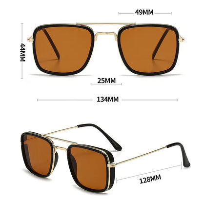 Retro Square Sunglasses — UV Protection, 12 Bold Colors | ZUPHAR