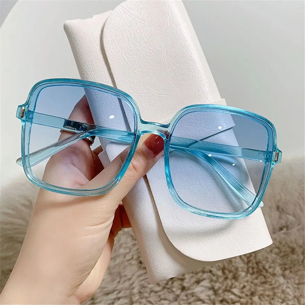 ZUPHAR™ Oversized Tortoise Square Sunglasses – UV Protection