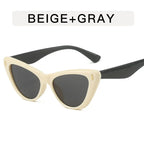 Mirrored Cat Eye Sunglasses
