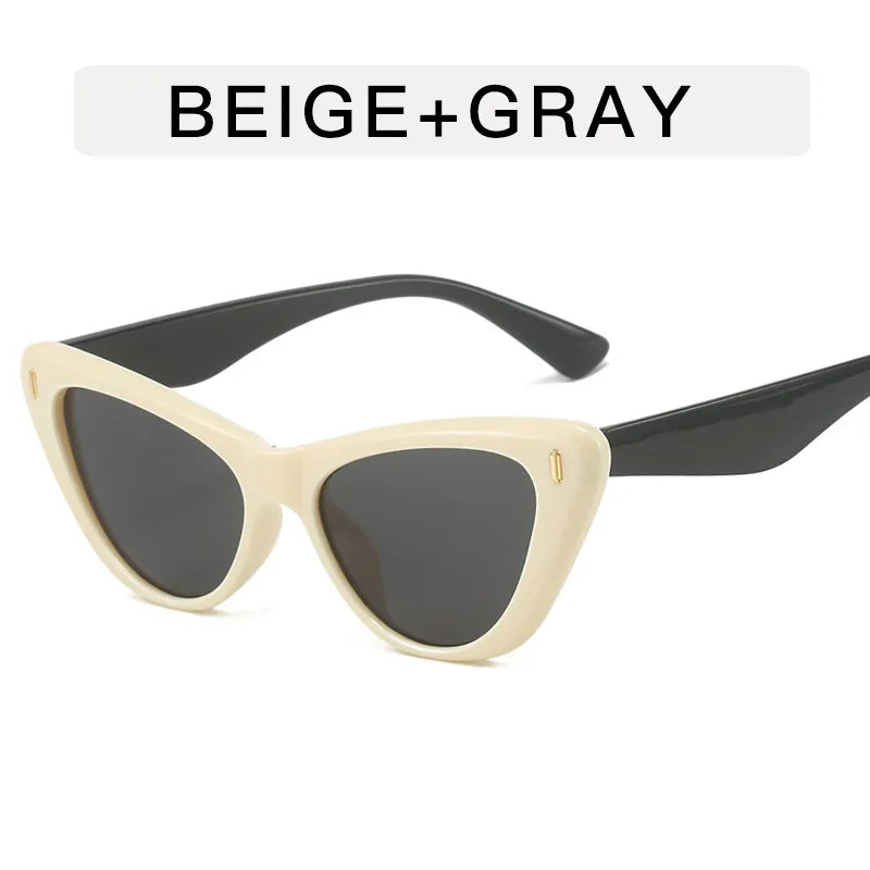 Mirrored Cat Eye Sunglasses