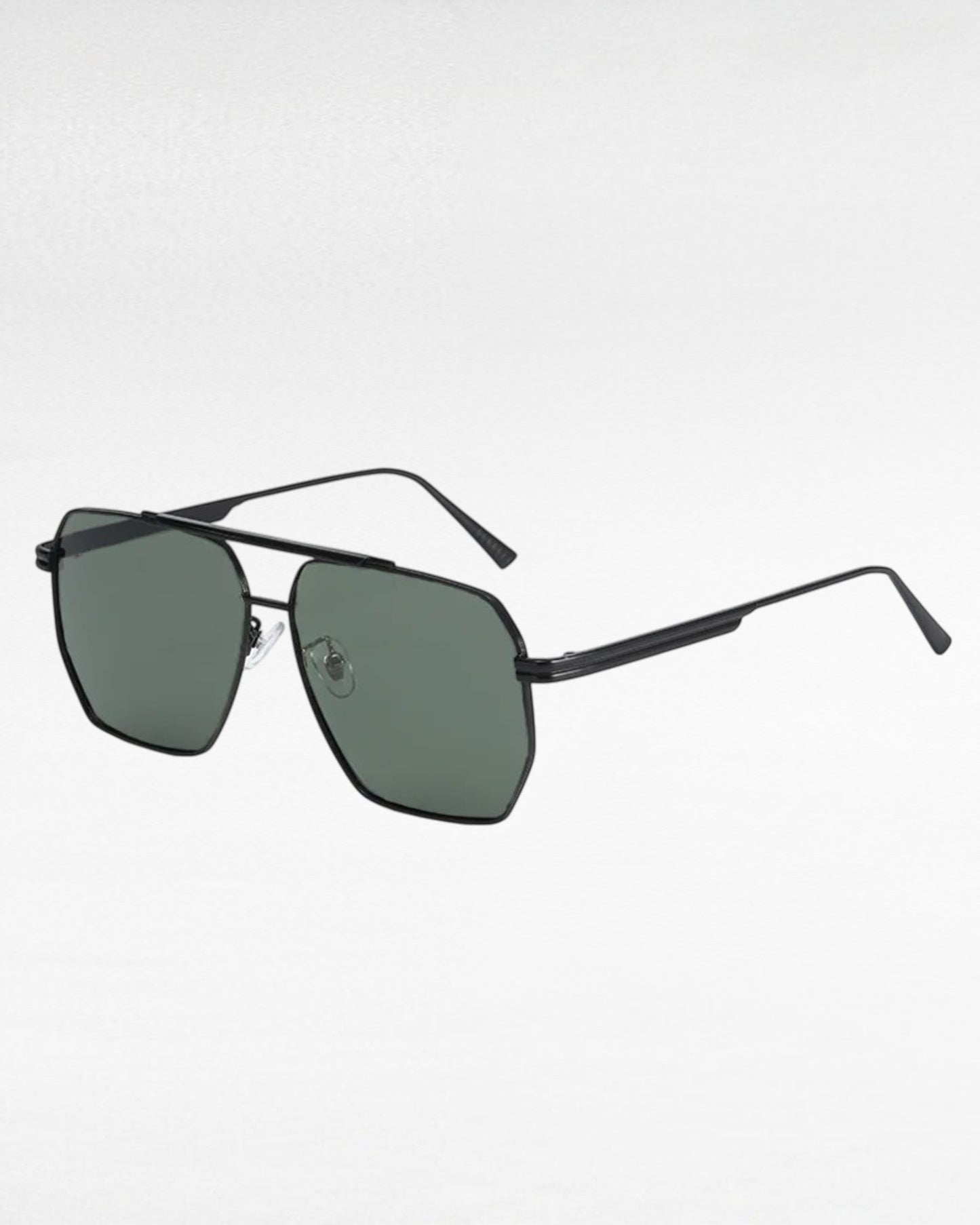 ZUPHAR Polarized Square Sunglasses — Vintage Metal Frame, UV400, Unisex