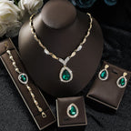 Vintage Teardrop Statement Jewelry Set