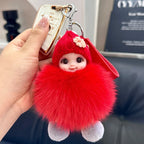 Fluffy Doll Keychain