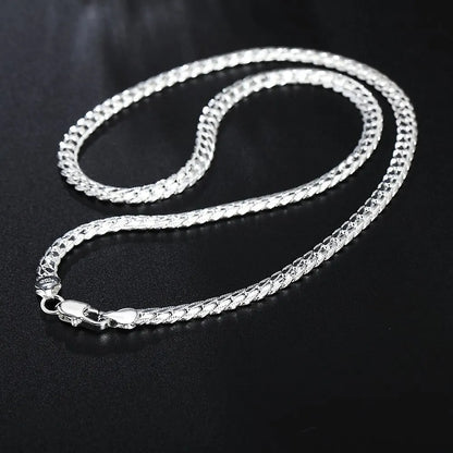 ZUPHAR™ 925-Stamped Silver Snake Chain Necklace & Bracelet