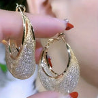 ZUPHAR Classic Round Hoop Earrings – Timeless Fashion Jewelry