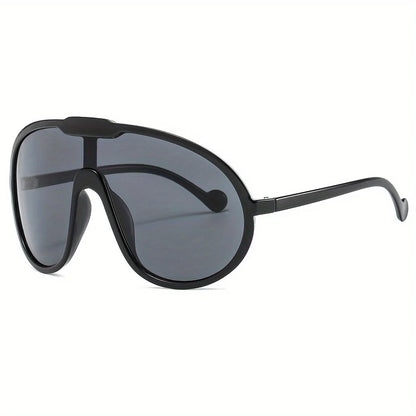 Oversized Square Sunglasses — UV400 Punk Retro Shades | Unisex