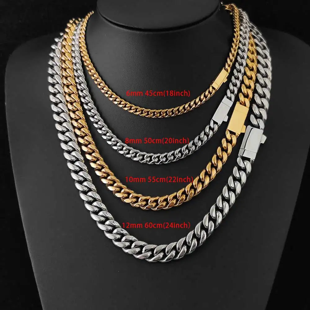 ZUPHAR™ Cuban Link Chain Necklace