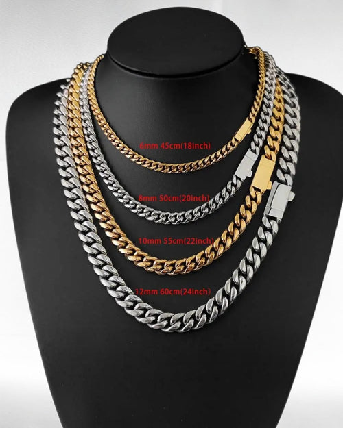 ZUPHAR™ Cuban Link Chain Necklace