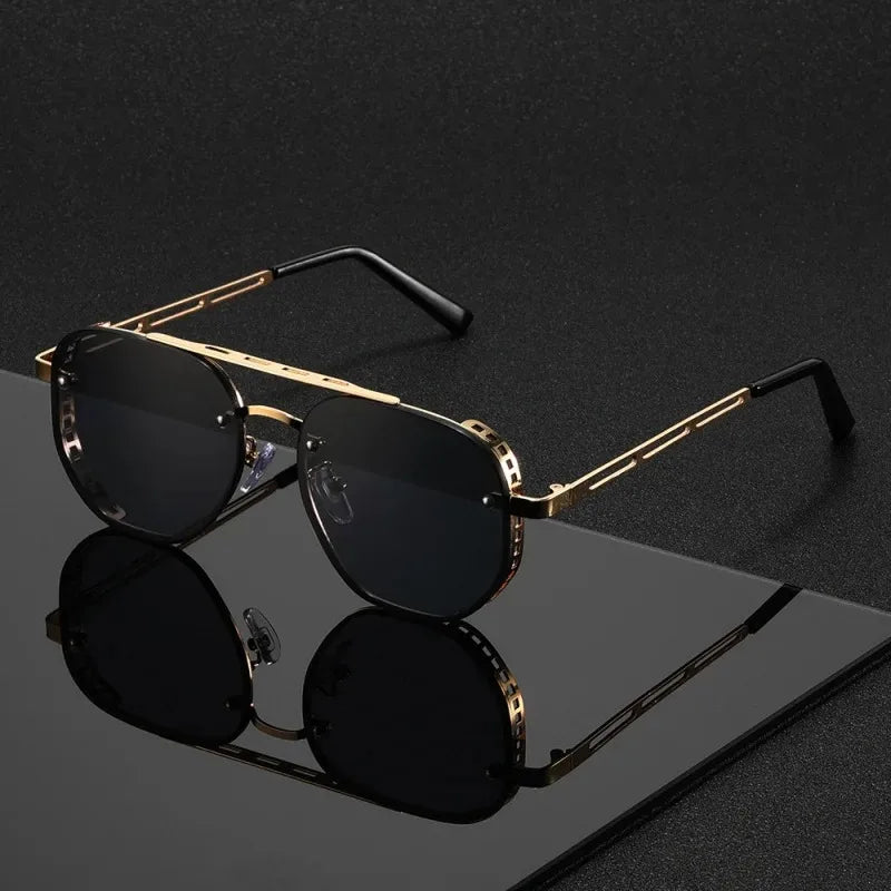 ZUPHAR™ Luxe Gold Mirror Sunglasses for Women