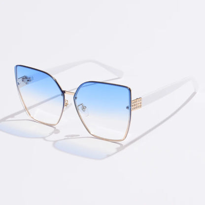 ZUPHAR Cat Eye Sunglasses for Women — Large Frame, Gradient Lens, UV400 Protection