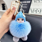 Fluffy Doll Keychain