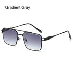 Double Bridge Cut-Edge Sunglasses UV400 — Unisex Gradient Shades | ZUPHAR