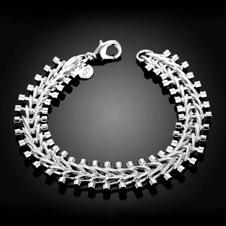 ZUPHAR™ 925 Sterling Silver Cuban Link Bracelet