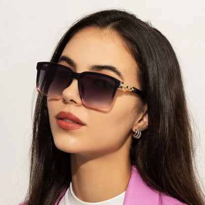 Women's Square Gradient Sunglasses — UV400 Rectangle Shades | ZUPHAR