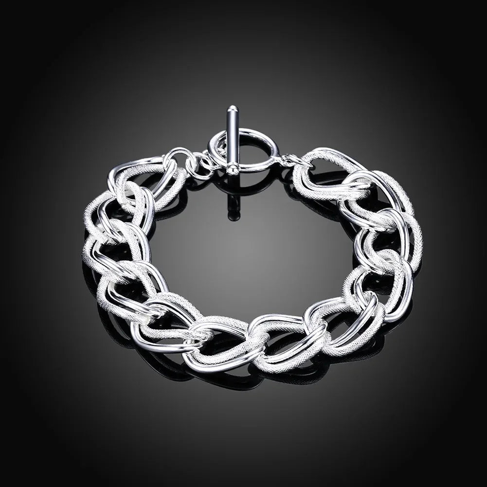 ZUPHAR™ 925 Sterling Silver Cuban Link Bracelet