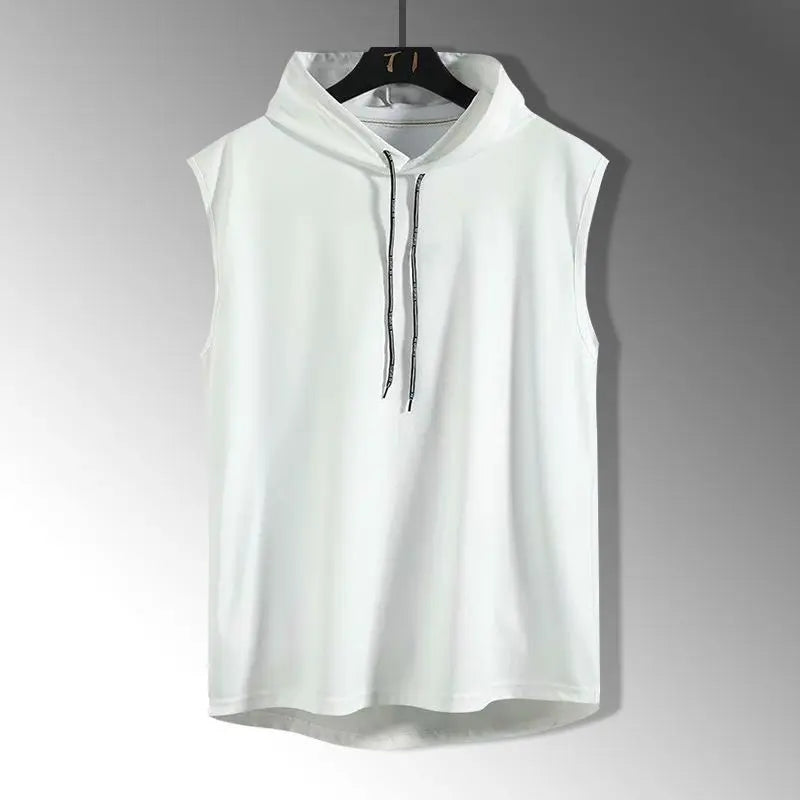 ZUPHAR™ Streetwear Sleeveless Hooded Tank Top