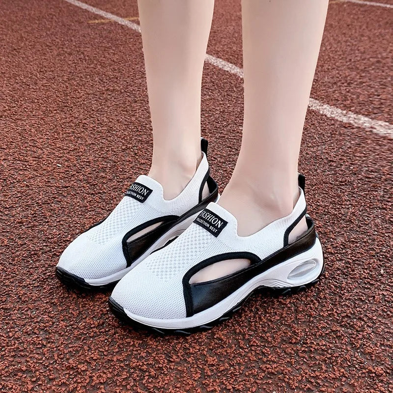 Women’s Cutout Slip-On Sneakers