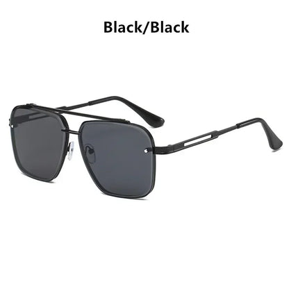 Fashion Square Pilot Sunglasses – Men & Women | UV400 Gradient Lenses