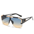 Oversized Rectangle Sunglasses - Gradient Anti-Reflective Lenses | Unisex Sport