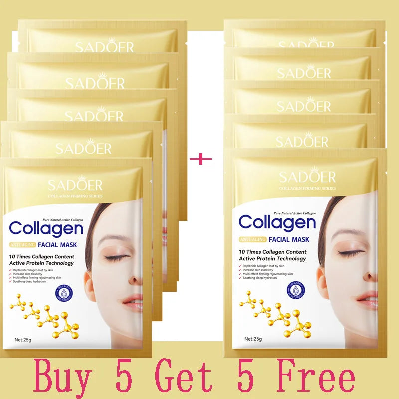 ZUPHAR™ Deep Hydration Collagen Facial Mask