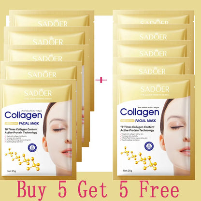 ZUPHAR™ Deep Hydration Collagen Facial Mask