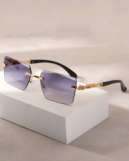 ZUPHAR™ Luxe Rimless Square Sunglasses for Women