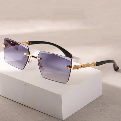 ZUPHAR™ Luxe Rimless Square Sunglasses for Women
