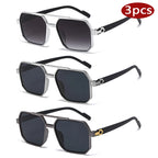 Pack Retro Square Sunglasses