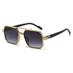 Double Beam Large Frame Sunglasses - Retro Oversized Style | Unisex UV400