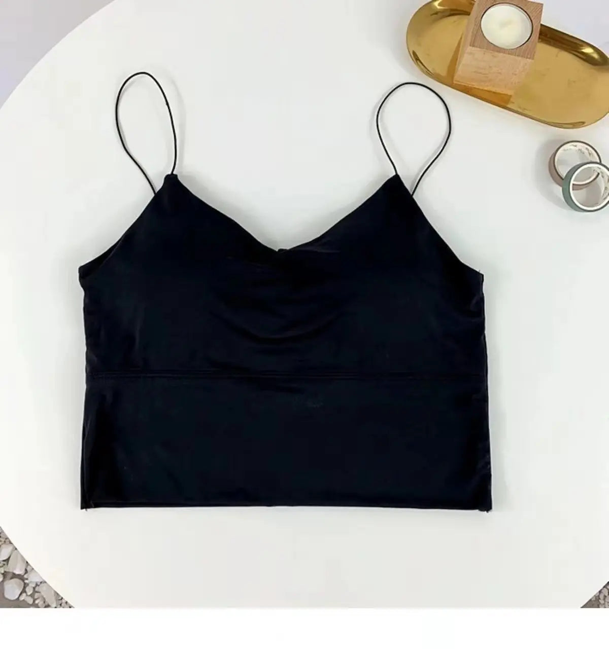 ZUPHAR™ Seamless Strappy Crop Tank Top