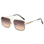 Double Bridge Cut-Edge Sunglasses UV400 — Unisex Gradient Shades | ZUPHAR