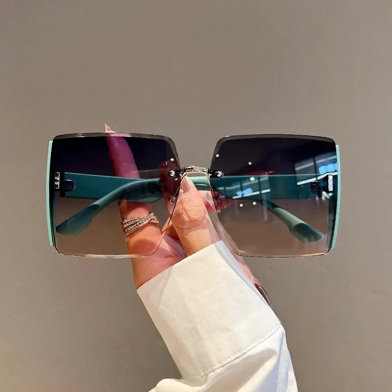Oversized Square UV400 Sunglasses