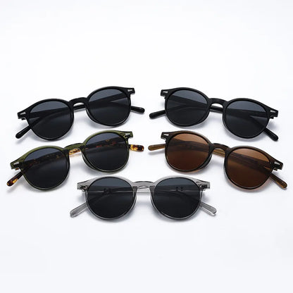 Vintage Round Sunglasses for Women & Men — Mirror Lenses | ZUPHAR