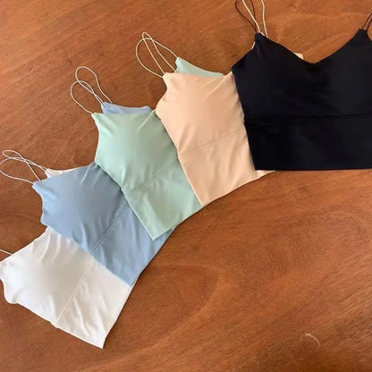 ZUPHAR™ Seamless Strappy Crop Tank Top
