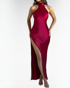 Women’s Halter Backless Maxi Dress