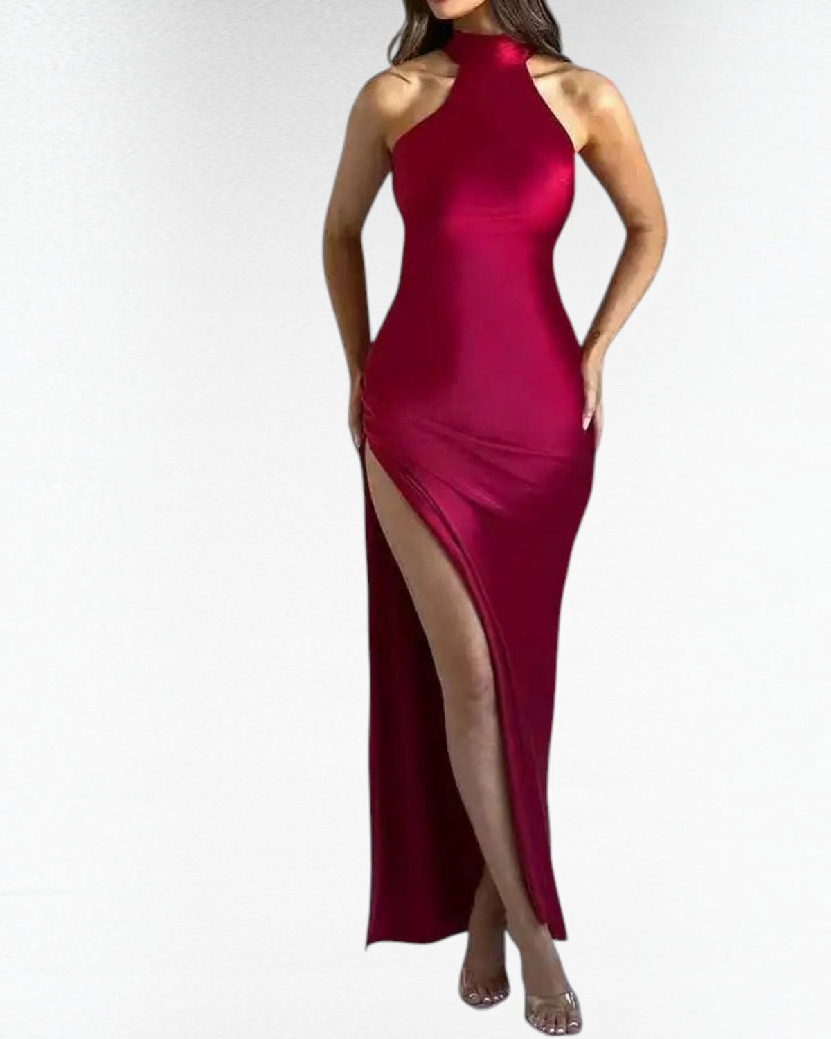 Women’s Halter Backless Maxi Dress