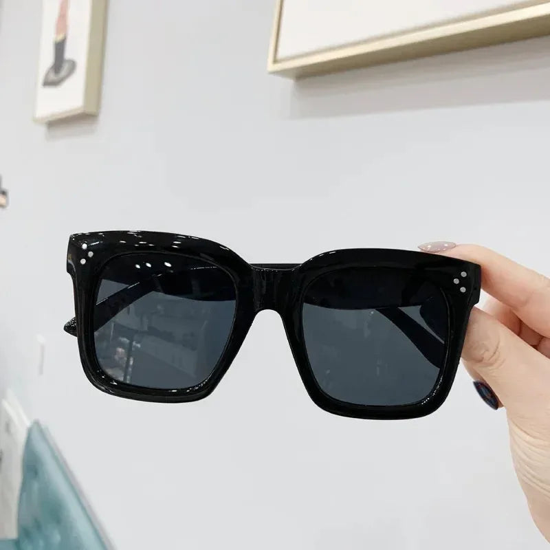 Retro Square Gradient Sunglasses