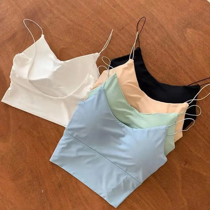 ZUPHAR™ Seamless Strappy Crop Tank Top