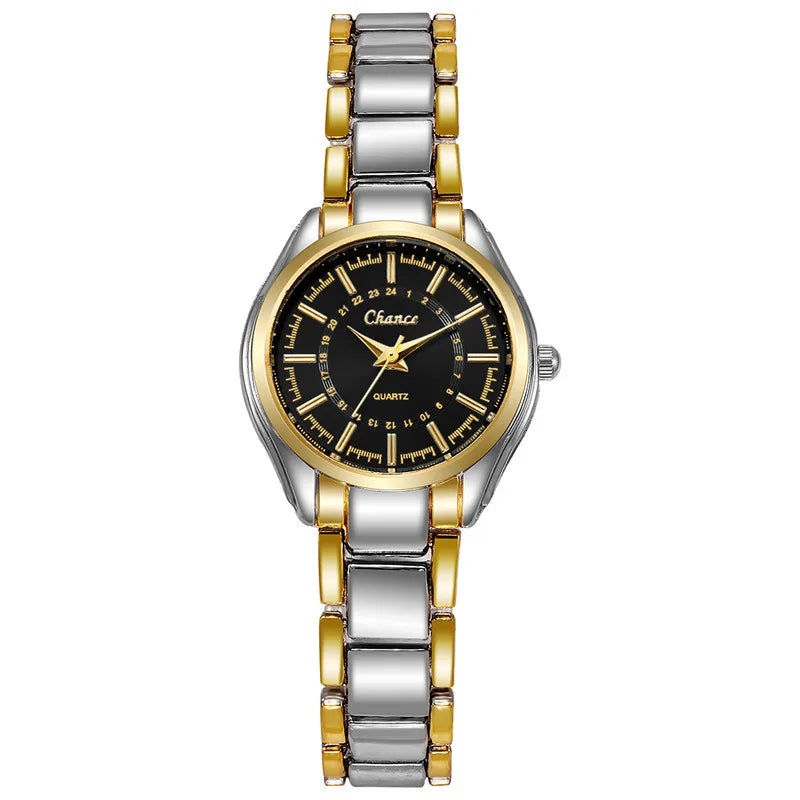 ZUPHAR™ Women Two-Tone Quartz Watch