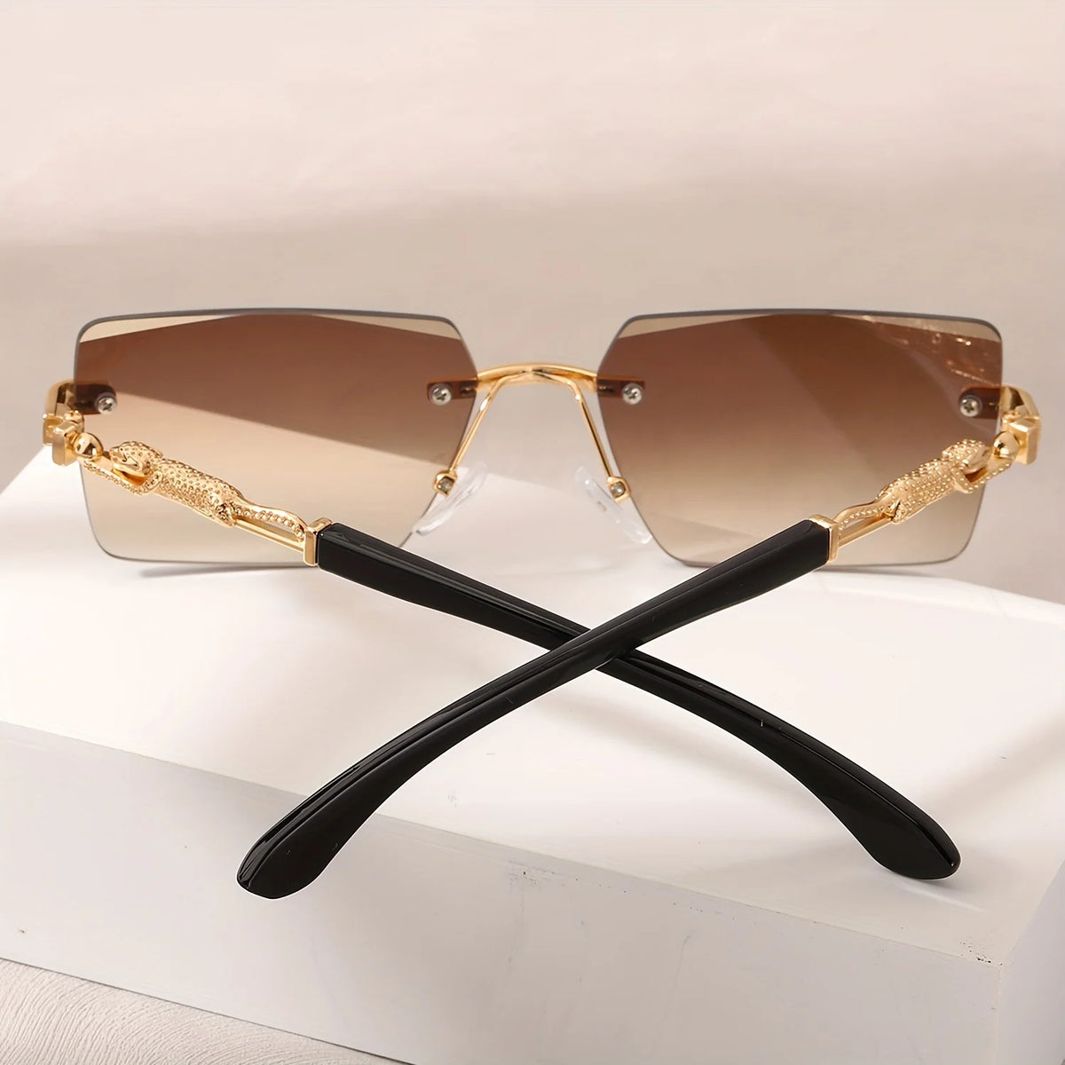 ZUPHAR™ Luxe Rimless Square Sunglasses for Women
