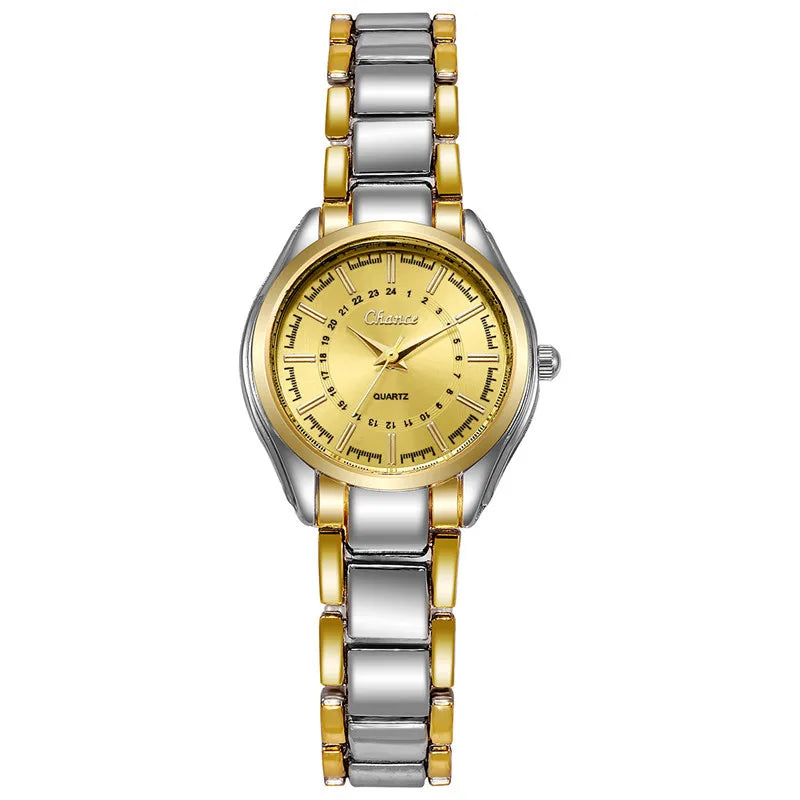 ZUPHAR™ Women Two-Tone Quartz Watch
